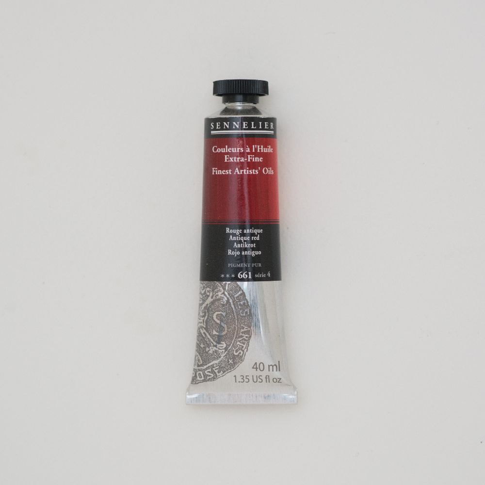Image of Oljefärg Sennelier 40 ml>S4-Antique red (3F) 130411661 3046450460015