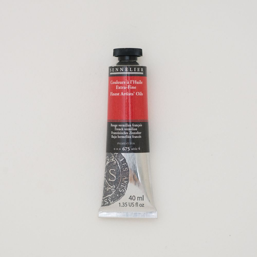 Image of Oljefärg Sennelier 40 ml>S4-French vermilion (3F) 130411675 3046450460046