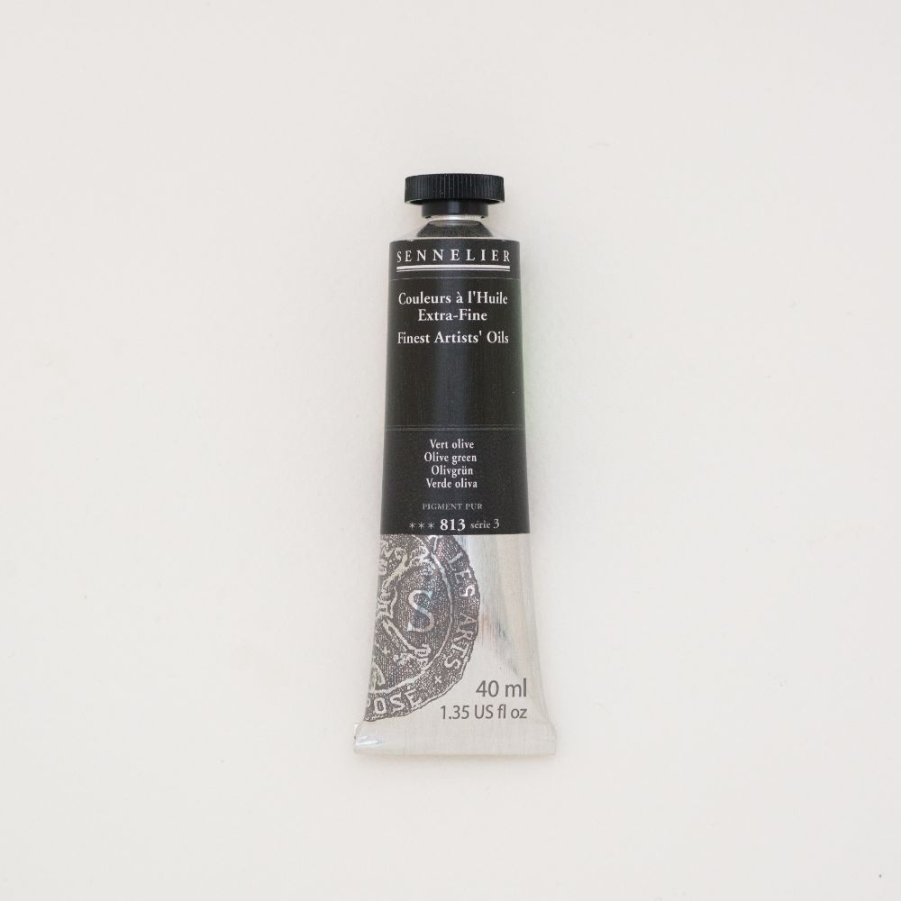 Image of Oljefärg Sennelier 40 ml>S3-Olive green (3F) 130411813 3046450460244