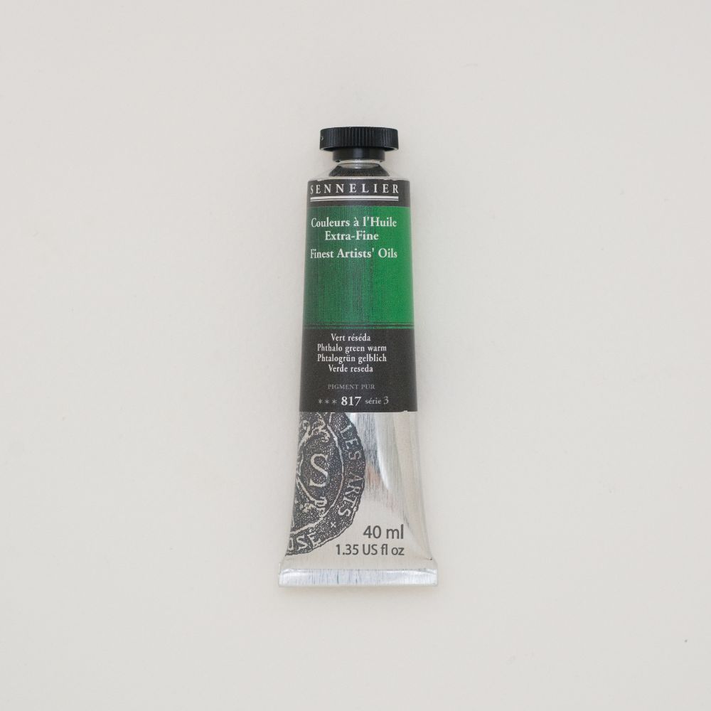 Image of Oljefärg Sennelier 40 ml>S3-Phthalo green warm (3F) 130411817 3046450460268