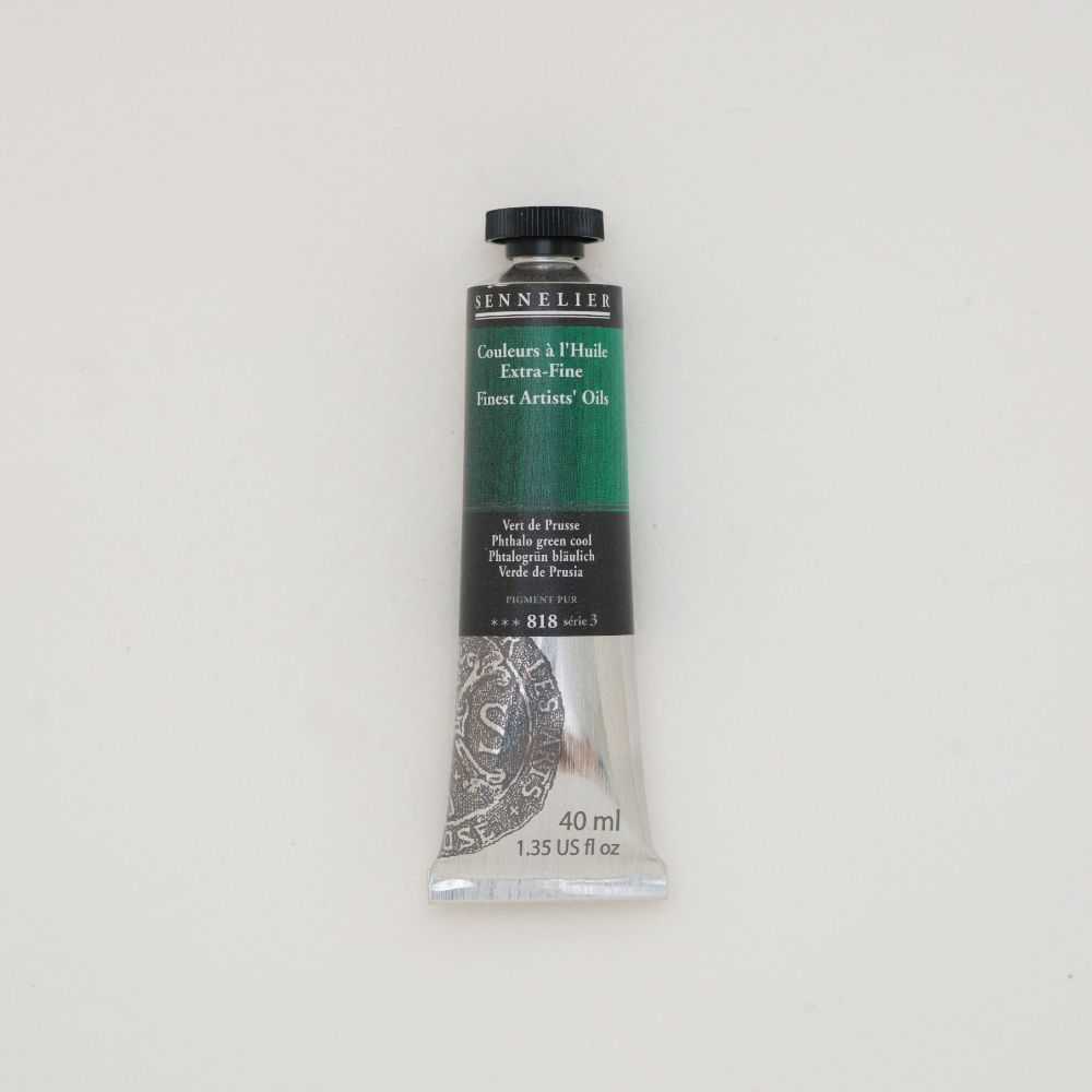 Image of Oljefärg Sennelier 40 ml>S3-Phthalo green cool (3F) 130411818 3046450460275