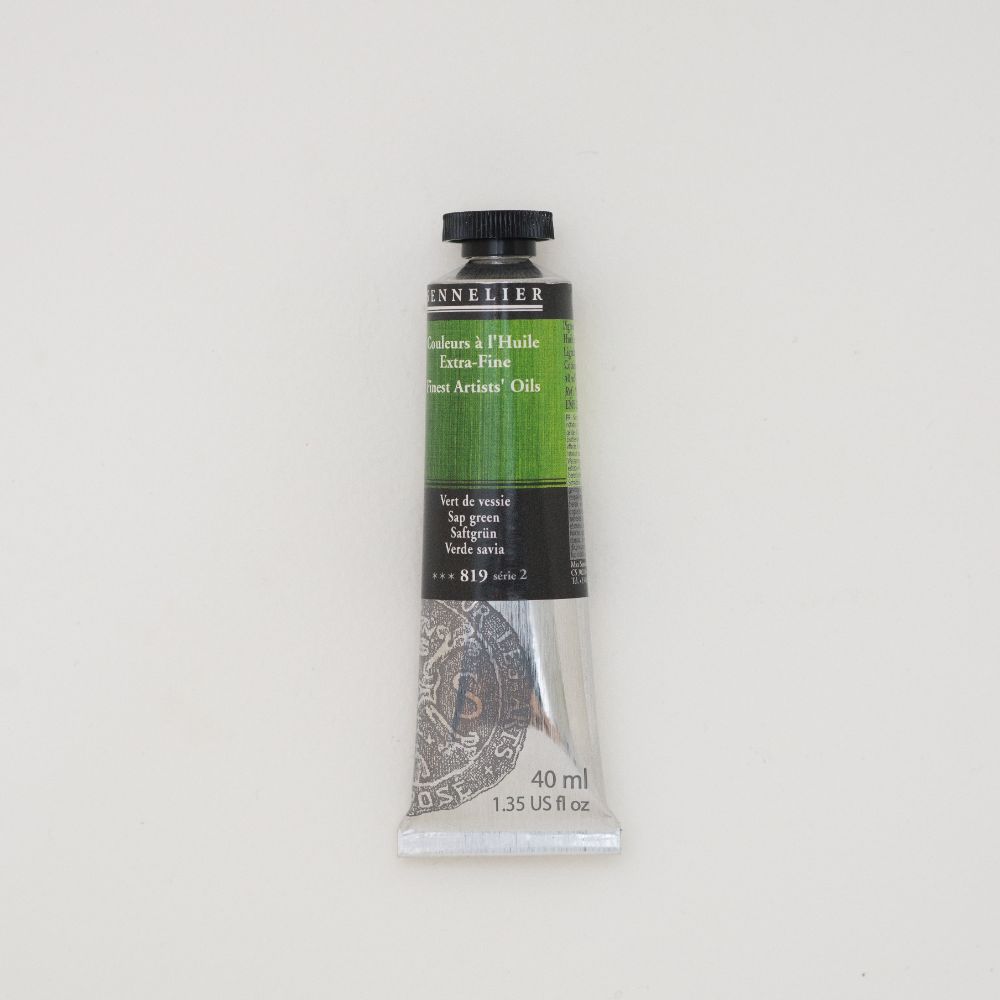 Image of Oljefärg Sennelier 40 ml>S2-Sap green (3F) 130411819 3046450460282