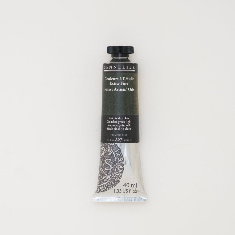 Image of Oljefärg Sennelier 40 ml>S4-Cinnabar green light (3F) 130411827 3046450460312