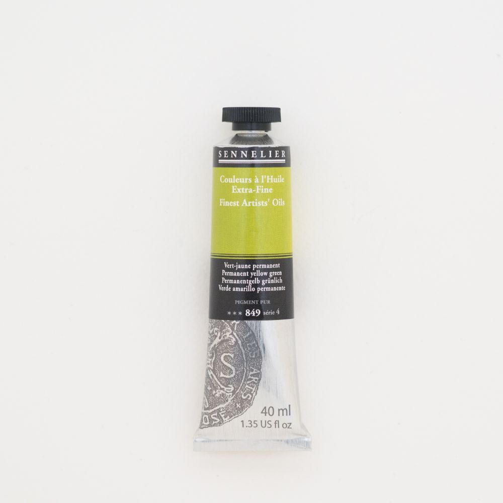 Image of Oljefärg Sennelier 40 ml>S4-Permanent yellow green (3F) 130411849 3046450460398