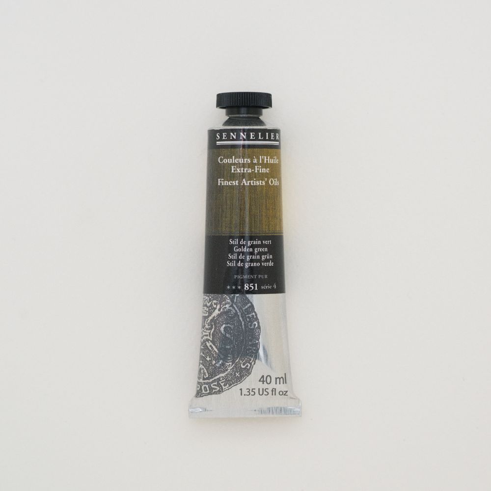 Image of Oljefärg Sennelier 40 ml>S4-Golden green (3F) 130411851 3046450460404