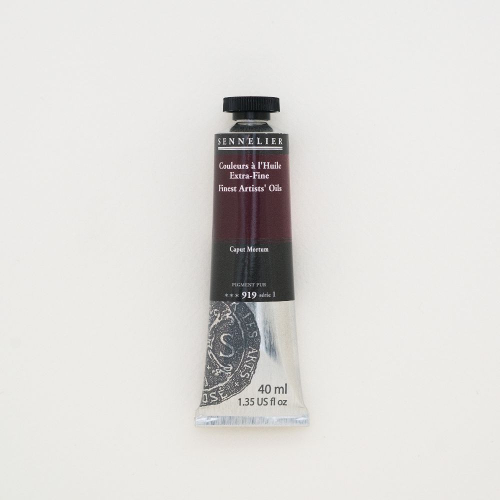 Image of Oljefärg Sennelier 40 ml>S1-Caput Mortum (3F) 130411919 3046450460466