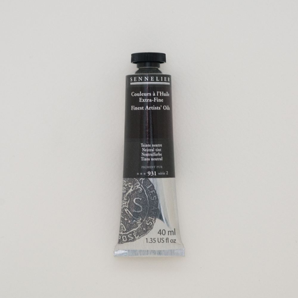Image of Oljefärg Sennelier 40 ml>S2-Neutral tint (3F) 130411931 3046450460473