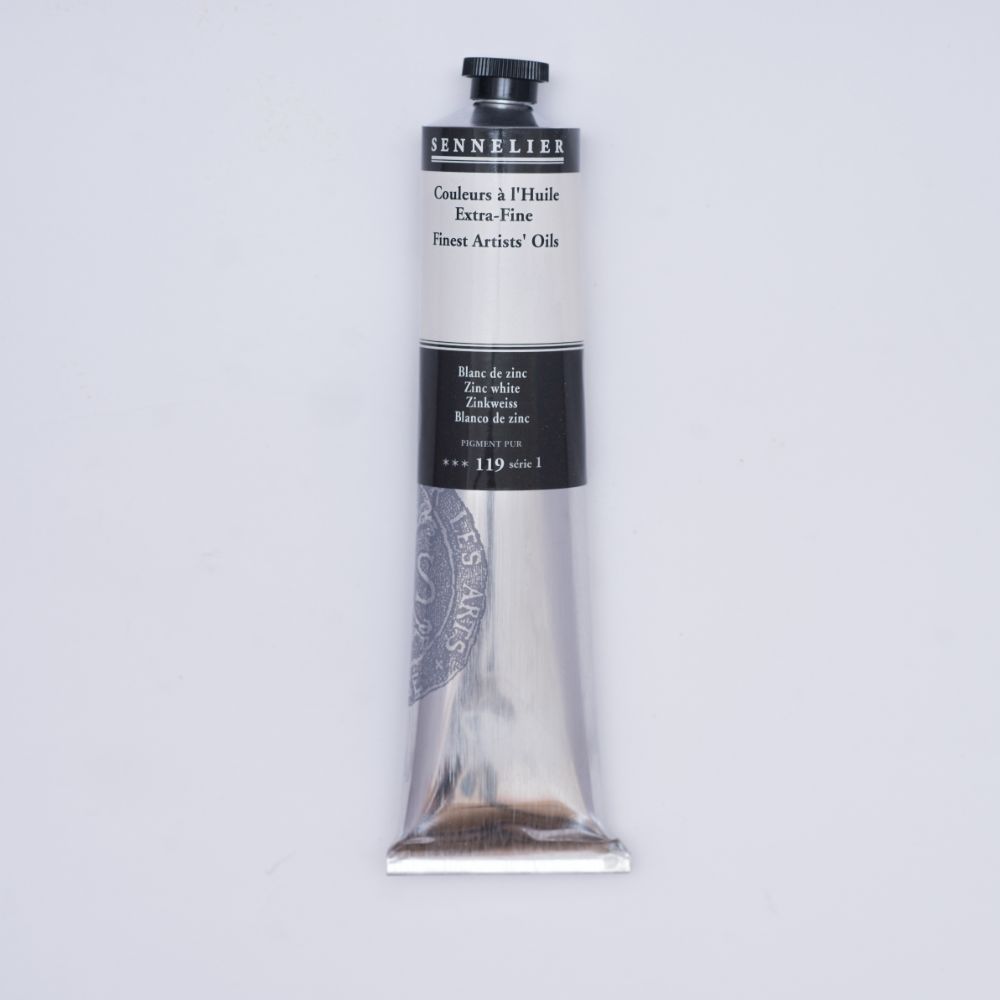 Image of Oljefärg Sennelier 200 ml>S1-Zinc white 130431119 3046450468042