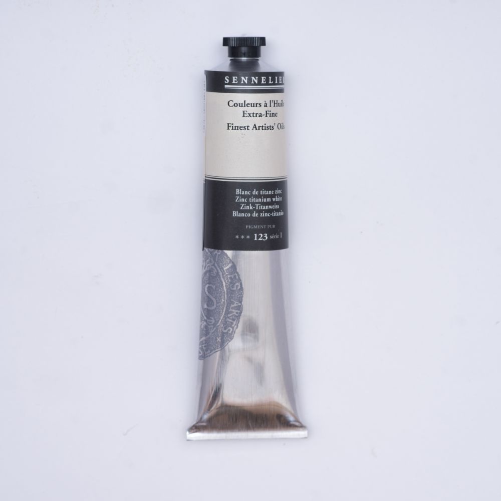 Image of Oljefärg Sennelier 200 ml>S1-Zinc titanium white 130431123 3046450468059