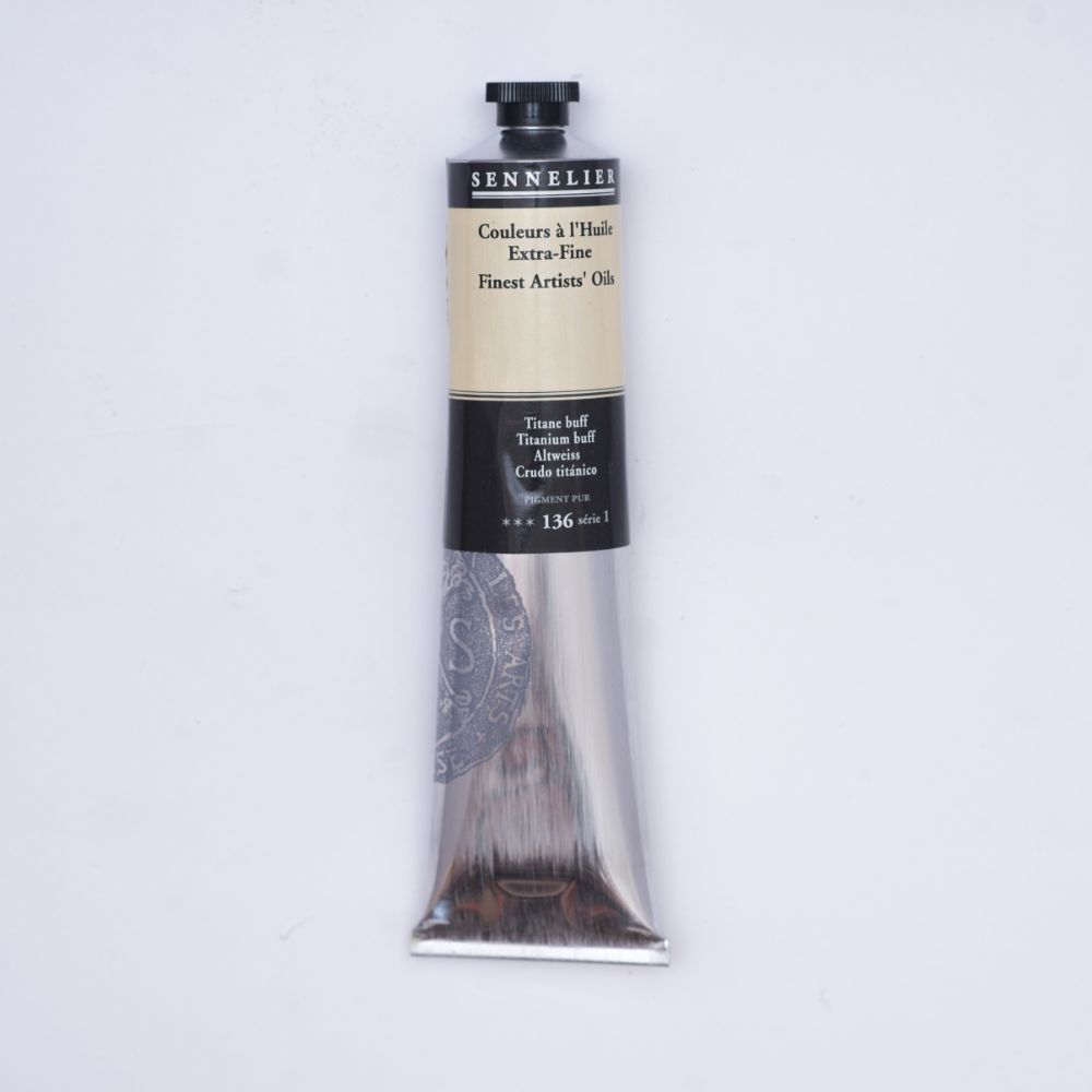 Image of Oljefärg Sennelier 200 ml>S1-Titanium buff 130431136 3046450468066