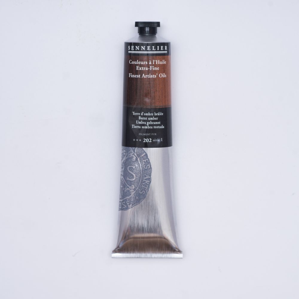 Image of Oljefärg Sennelier 200 ml>S1-Burnt umber 130431202 3046450468080