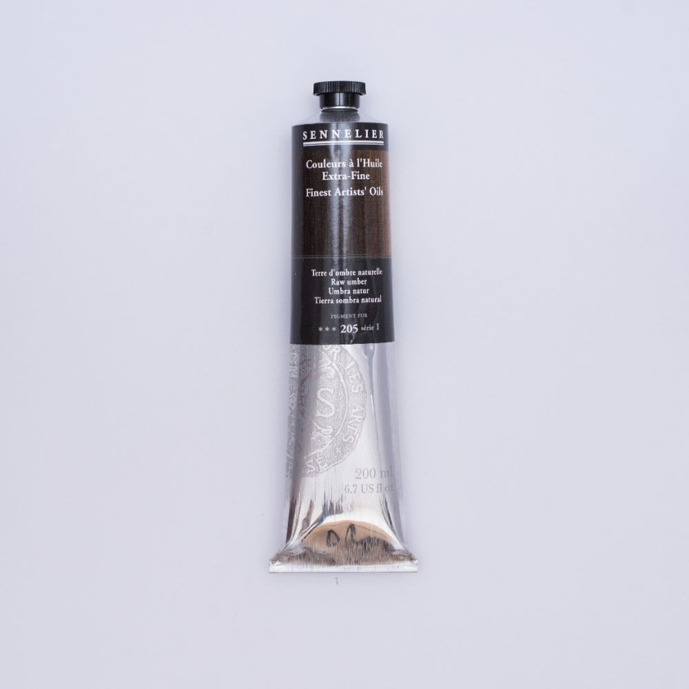 Image of Oljefärg Sennelier 200 ml>S1-Raw umber 130431205 3046450468103