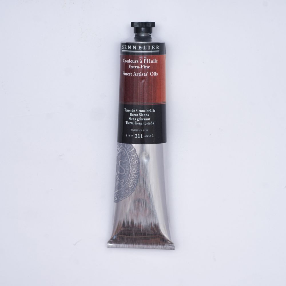 Image of Oljefärg Sennelier 200 ml>S1-Burnt Sienna 130431211 3046450468127