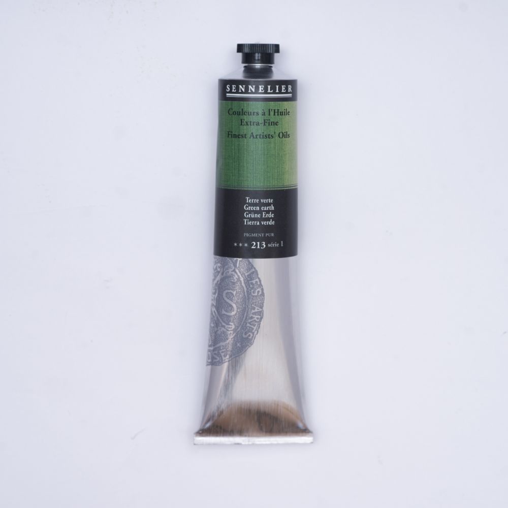 Image of Oljefärg Sennelier 200 ml>S1-Green earth 130431213 3046450468134
