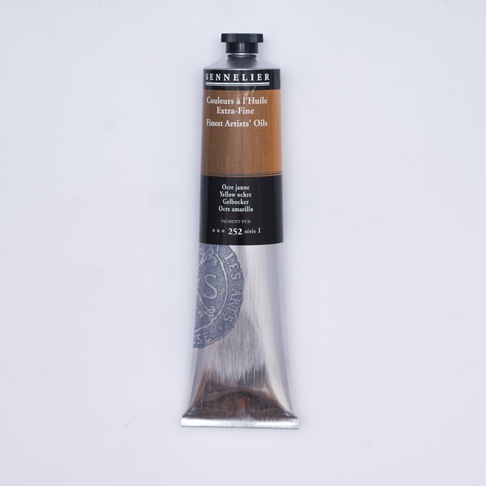 Image of Oljefärg Sennelier 200 ml>S1-Yellow ochre 130431252 3046450468189