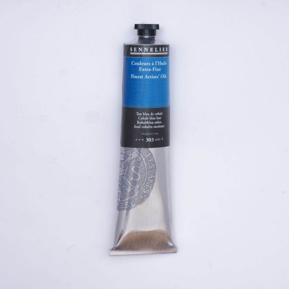 Image of Oljefärg Sennelier 200 ml>S4-Cobalt blue hue 130431303 3046450468264
