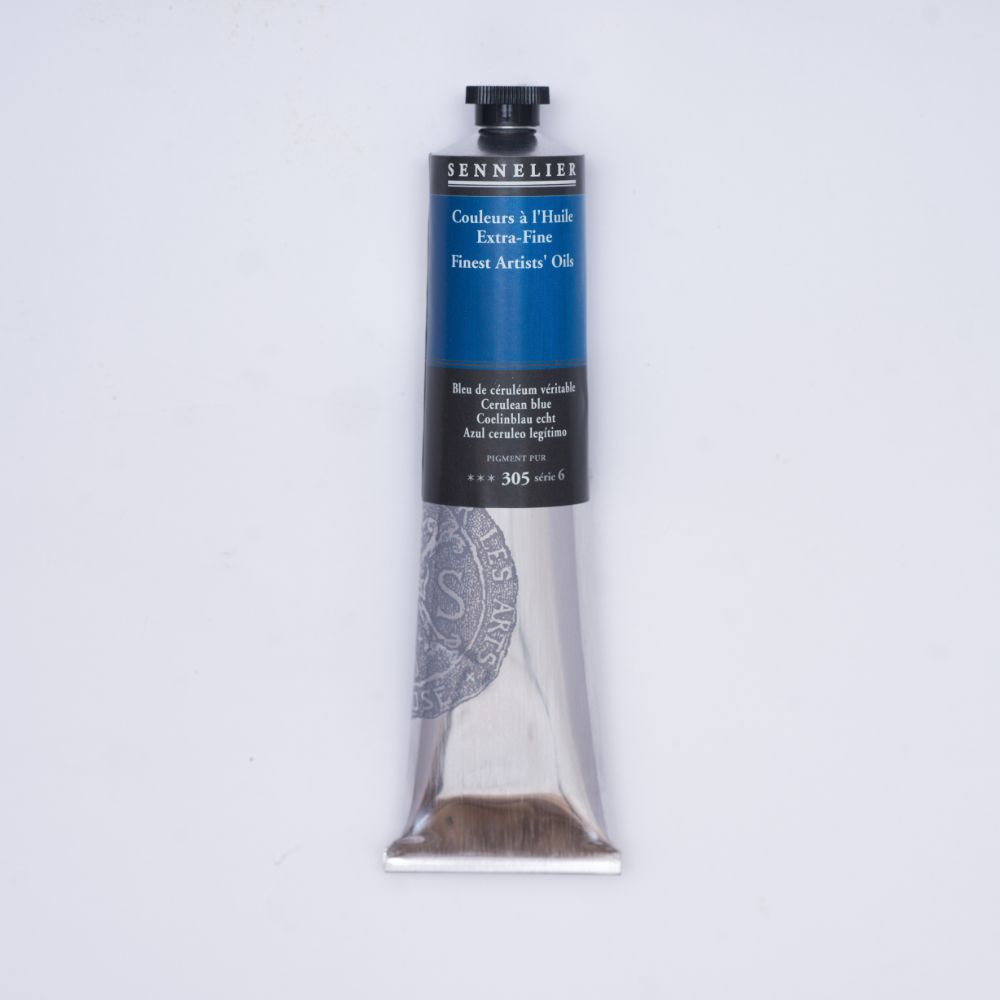 Image of Oljefärg Sennelier 200 ml>S6-Cerulean blue 130431305 3046450468271