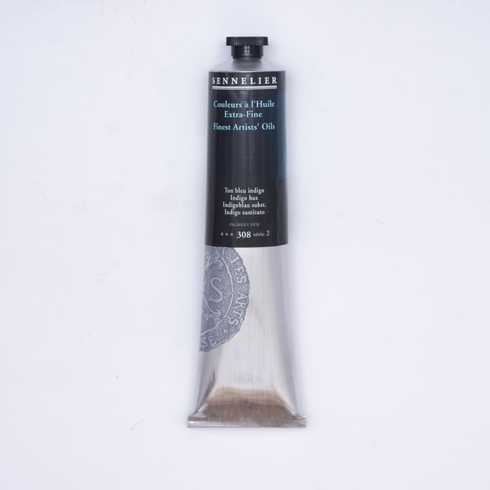 Image of Oljefärg Sennelier 200 ml>S2-Indigo hue 130431308 3046450468295