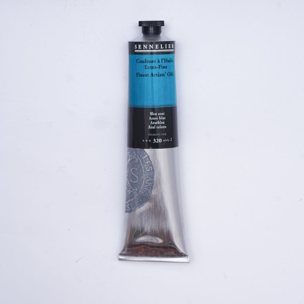 Image of Oljefärg Sennelier 200 ml>S2-Azure blue 130431320 3046450468349