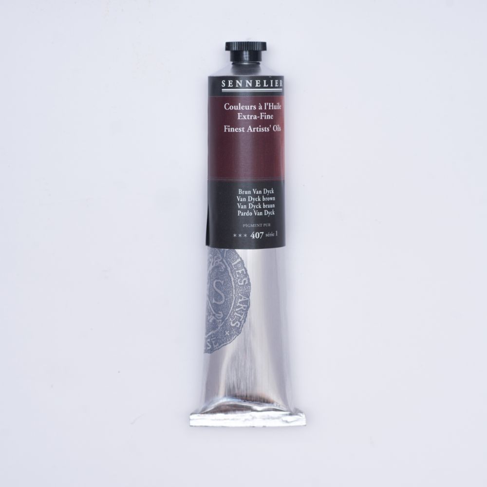 Image of Oljefärg Sennelier 200 ml>S1-Van Dyck brown 130431407 3046450468455
