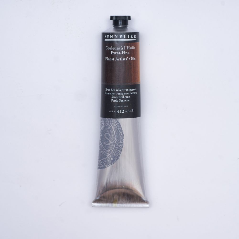 Image of Oljefärg Sennelier 200 ml>S3-Sennelier transparent brown 130431412 3046450468479
