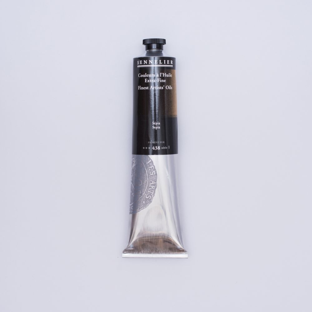 Image of Oljefärg Sennelier 200 ml>S1-Sepia 130431438 3046450468486