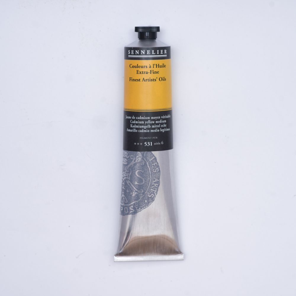Image of Oljefärg Sennelier 200 ml>S6-Cadmium yellow medium 130431531 3046450468585
