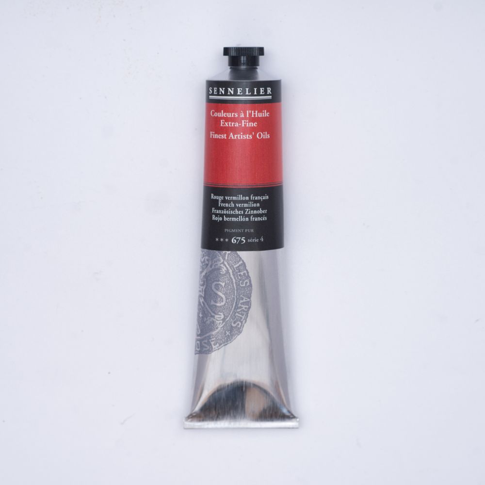 Image of Oljefärg Sennelier 200 ml>S4-French vermilion 130431675 3046450469018