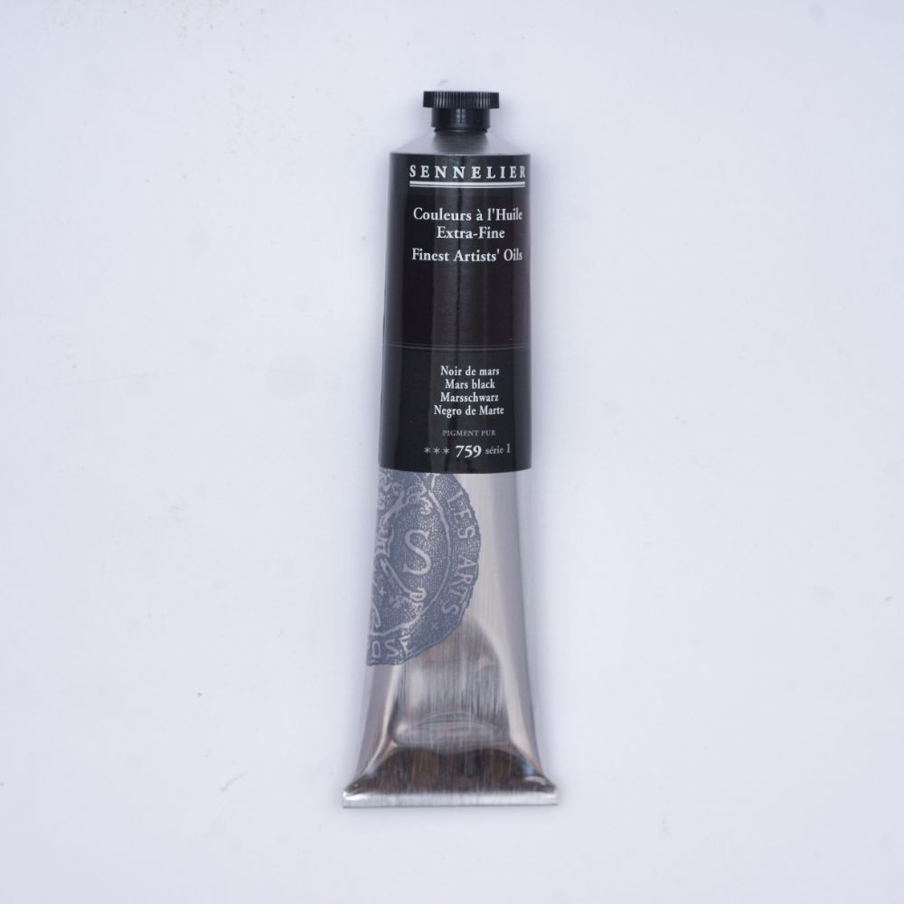 Image of Oljefärg Sennelier 200 ml>S1-Mars black 130431759 3046450469179