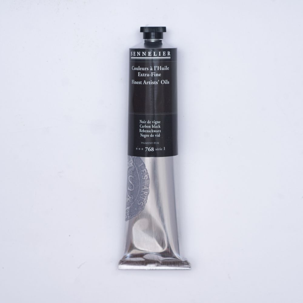 Image of Oljefärg Sennelier 200 ml>S1-Carbon black 130431768 3046450469186
