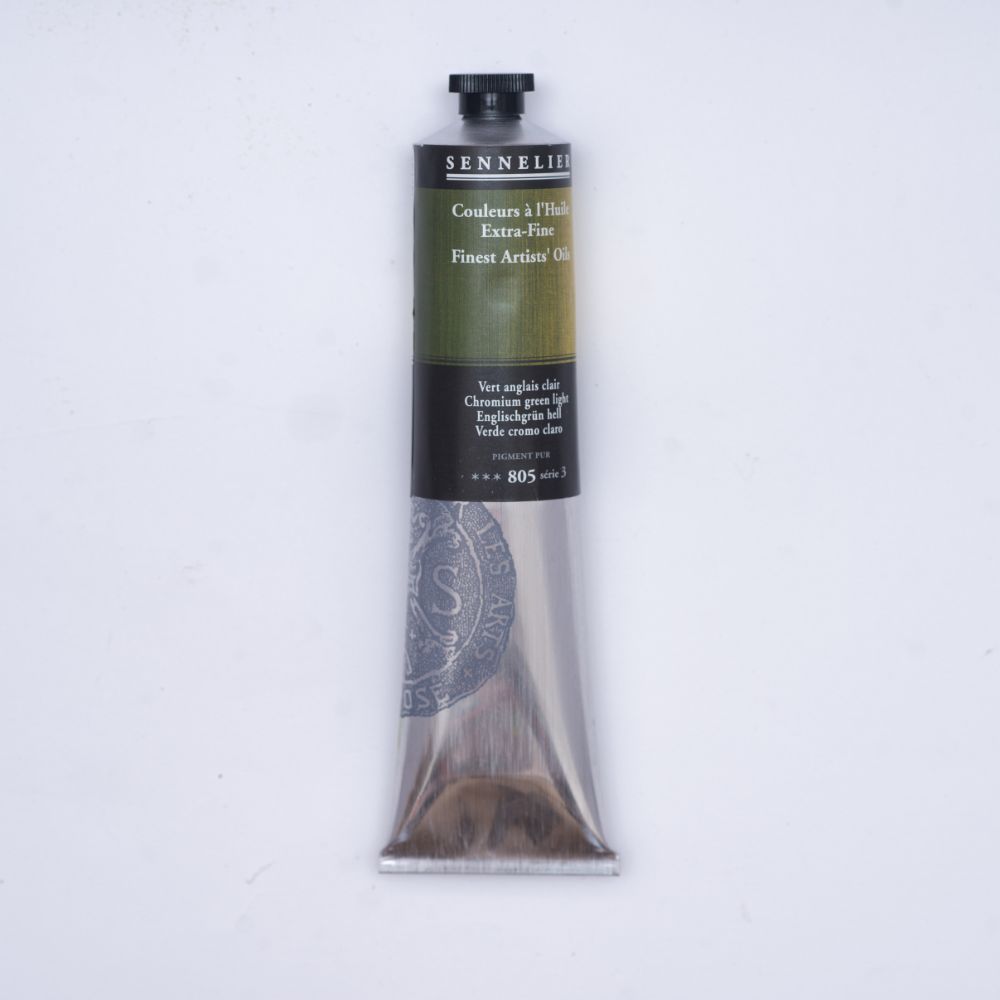 Image of Oljefärg Sennelier 200 ml>S3-Chromium green light 130431805 3046450469193