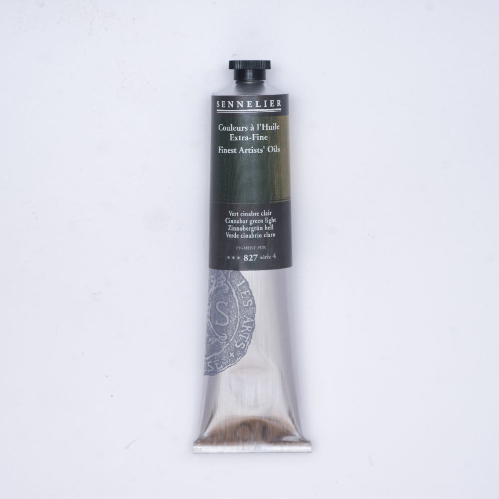 Image of Oljefärg Sennelier 200 ml>S4-Cinnabar green light 130431827 3046450469285