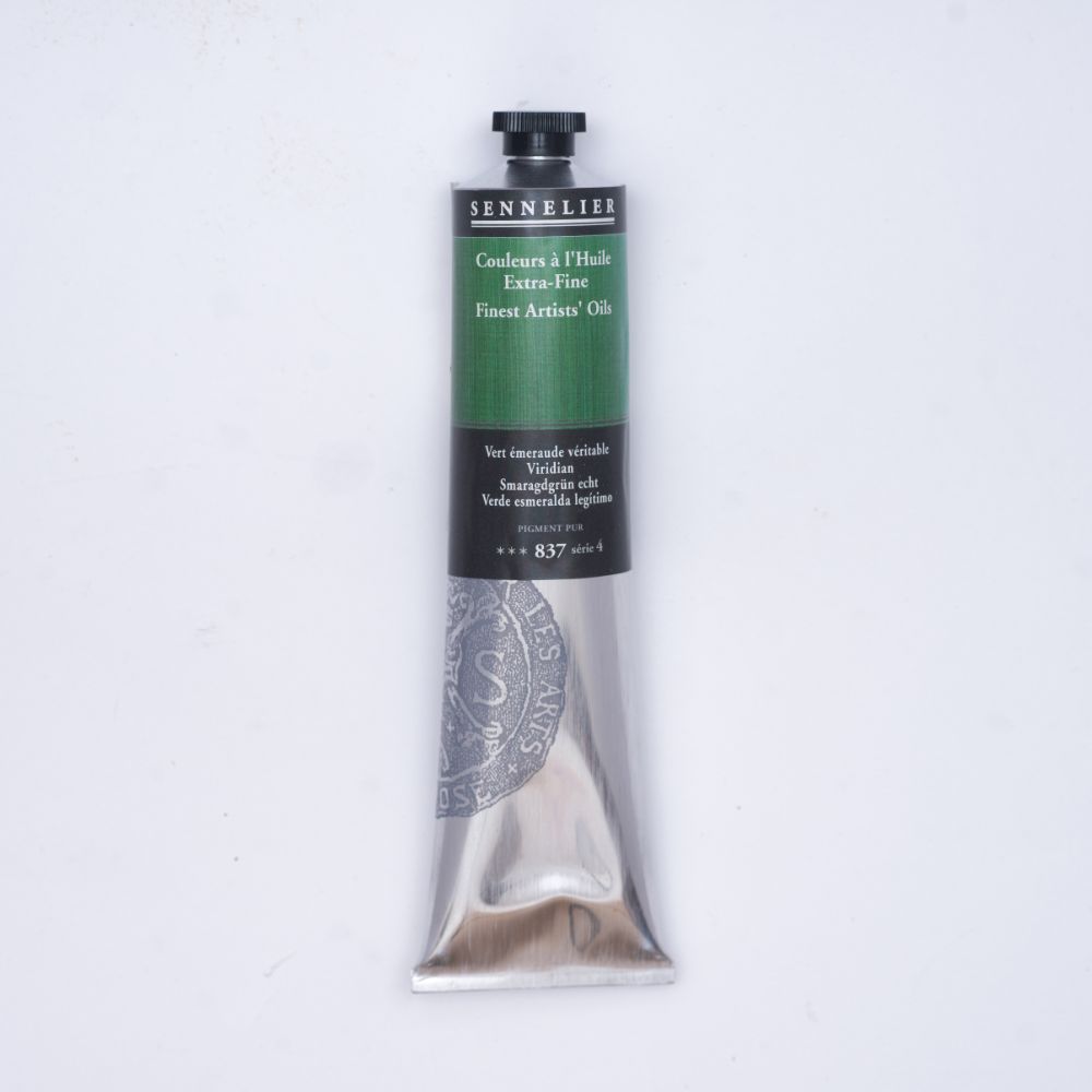 Image of Oljefärg Sennelier 200 ml>S4-Viridian 130431837 3046450469339