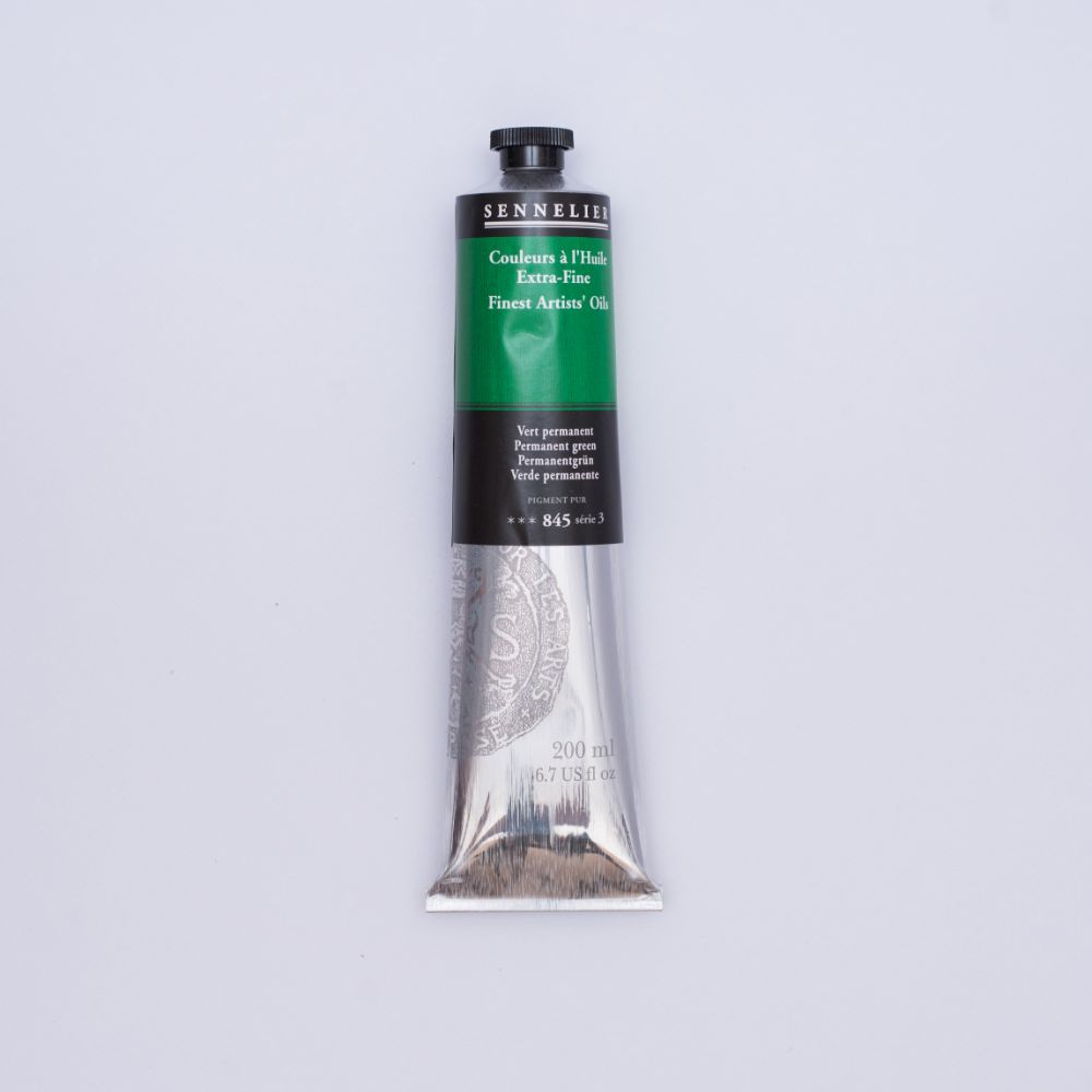 Image of Oljefärg Sennelier 200 ml>S3-Permanent green 130431845 3046450469346