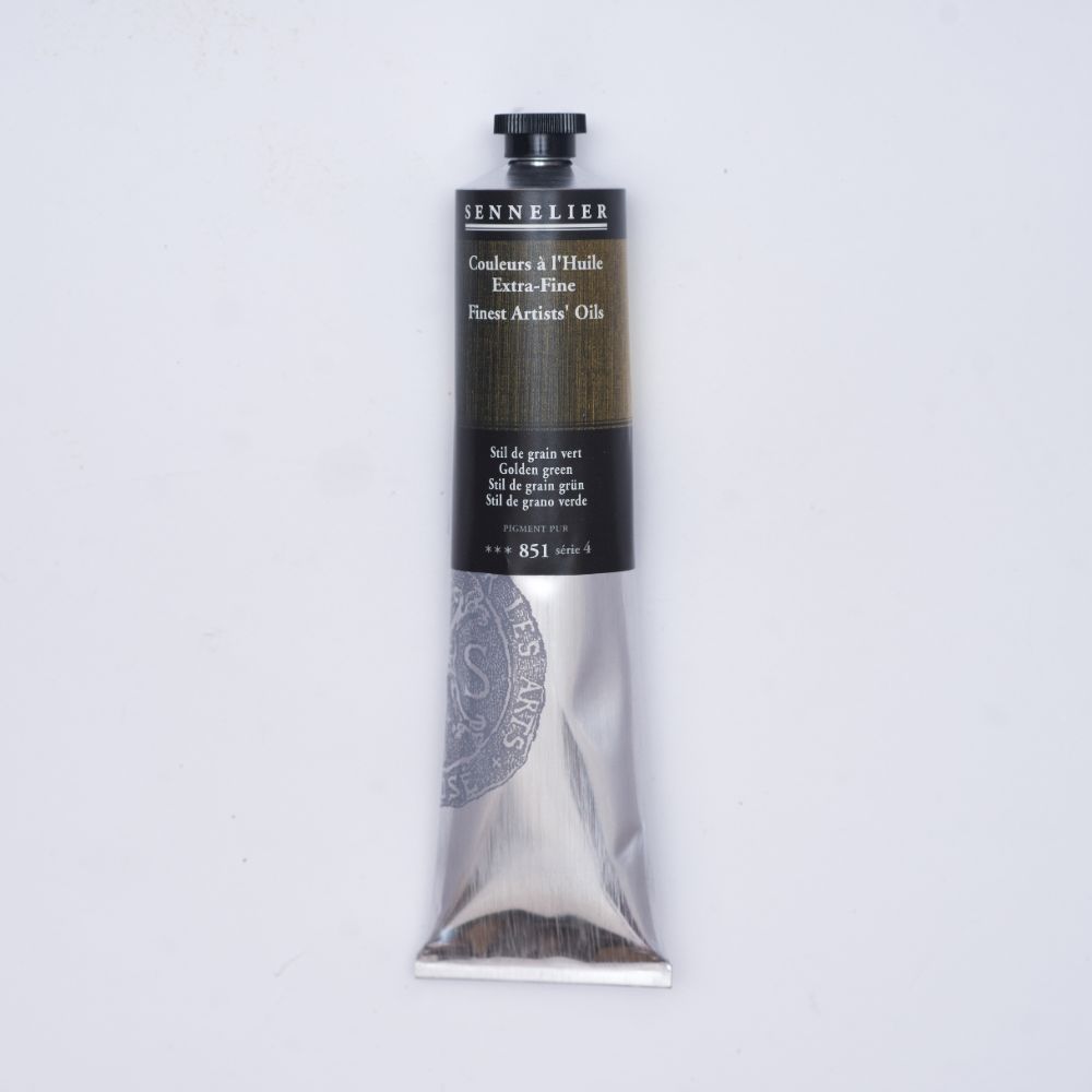 Image of Oljefärg Sennelier 200 ml>S4-Golden green 130431851 3046450469377