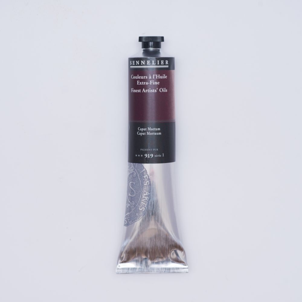 Image of Oljefärg Sennelier 200 ml>S1-Caput Mortum 130431919 3046450469438