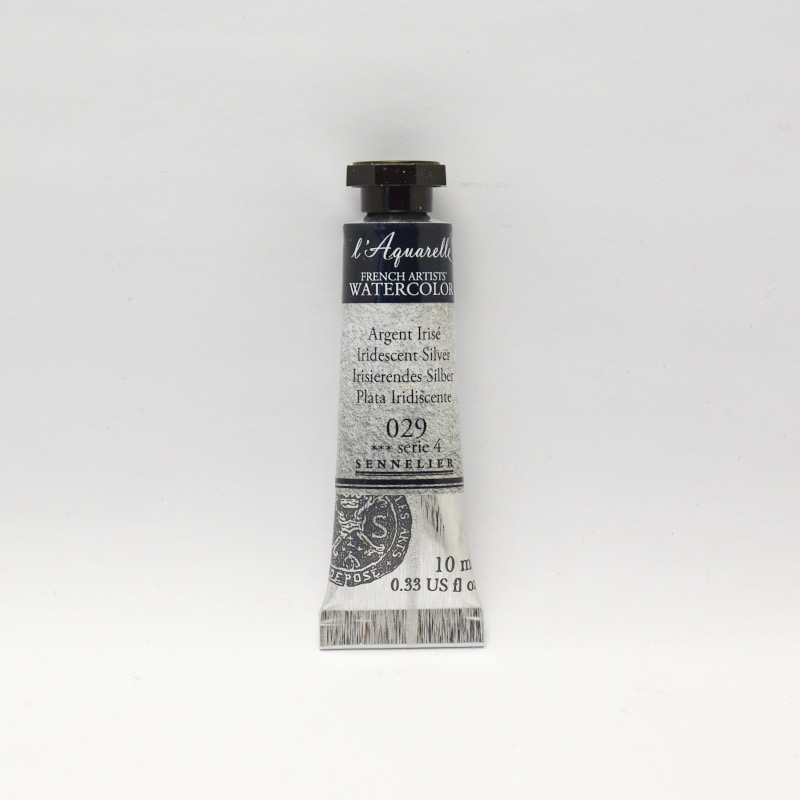 Image of Akvarellfärg Sennelier 10ml tub Iridescent Silver 029 (3F) 131501029 3046451946433