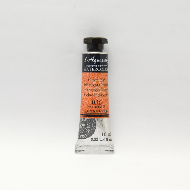Image of Akvarellfärg Sennelier 10ml tub Iridescent Copper 036 (3F) 131501036 3046451946471
