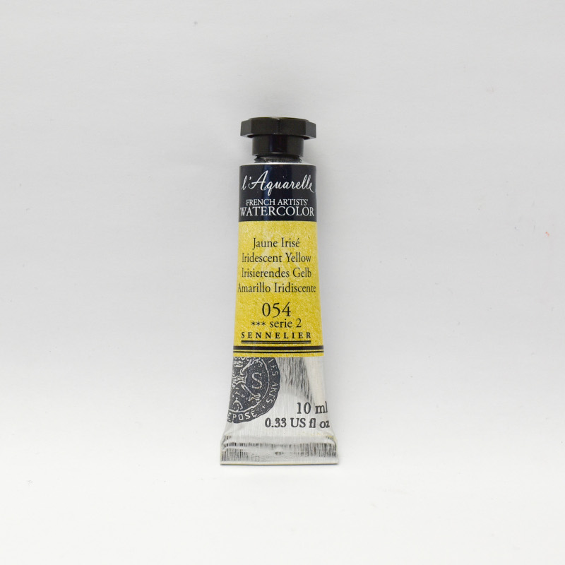 Image of Akvarellfärg Sennelier 10ml tub Iridescent Yellow 054 (3F) 131501054 3046451946518