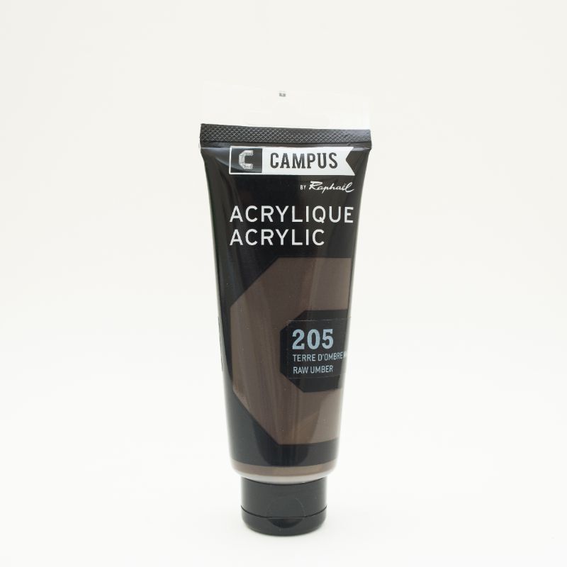 Image of Akrylfärg Campus 100ml Raw umber 205 131741205 3046450076117