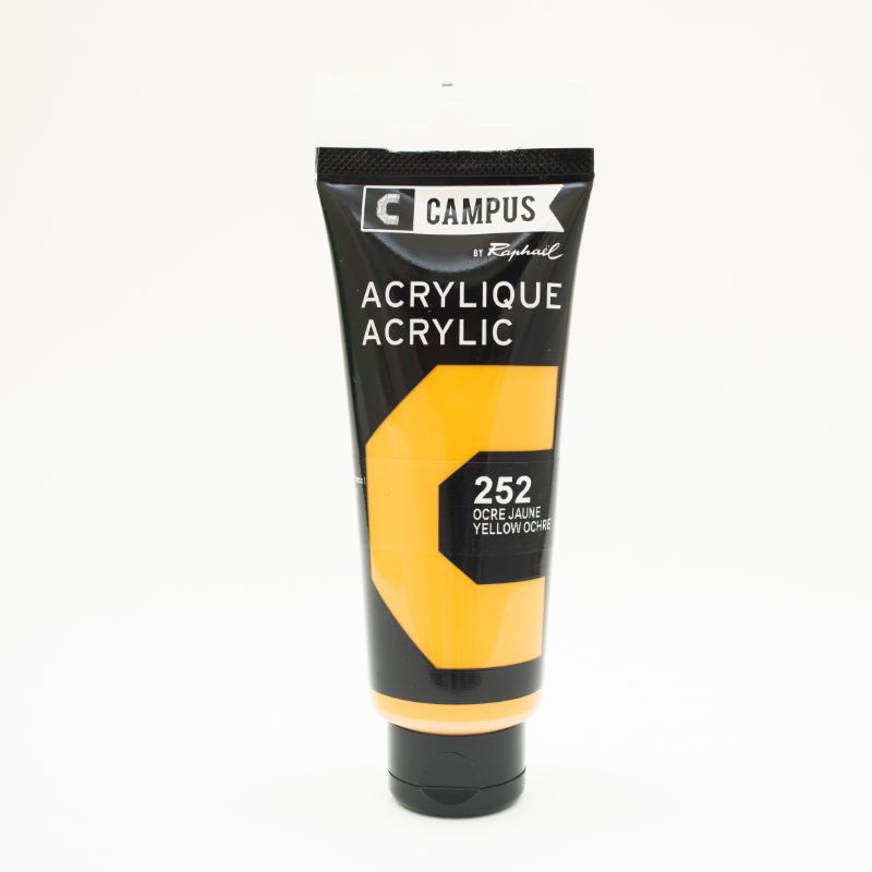 Image of Akrylfärg Campus 100ml Yellow ochre 252 131741252 3046450436249