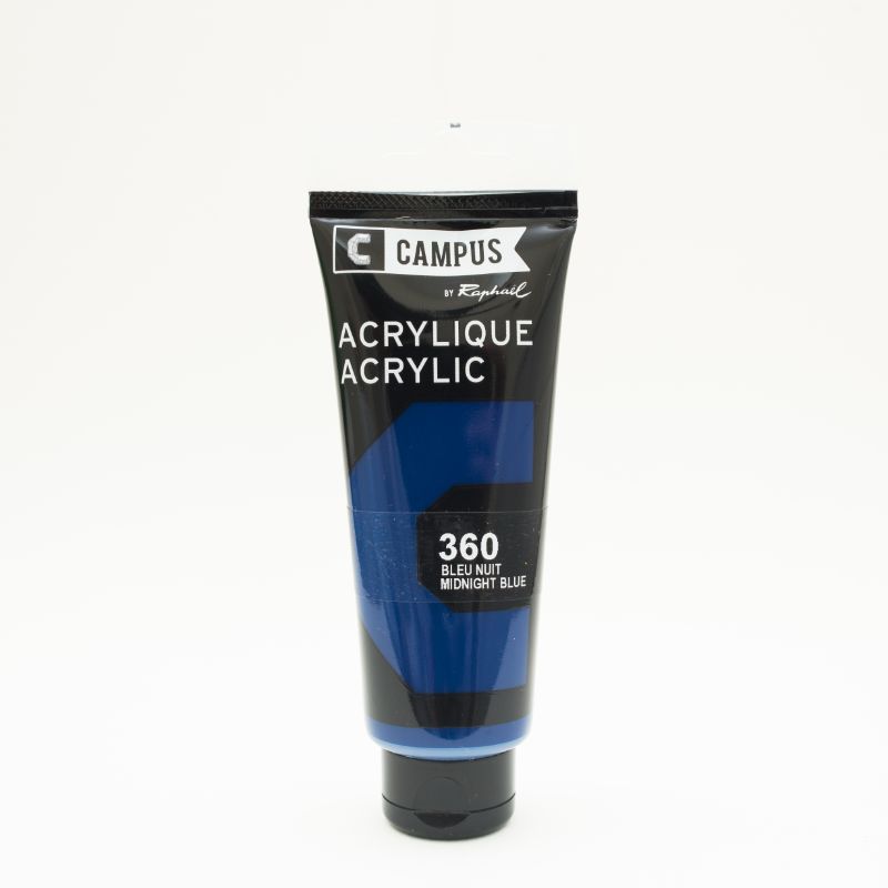 Image of Akrylfärg Campus 100ml Midnight blue 360 131741360 3046450436287