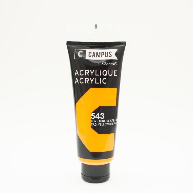 Image of Akrylfärg Campus 100ml Cadmium yellow deep hue 543 131741543 3046450076155