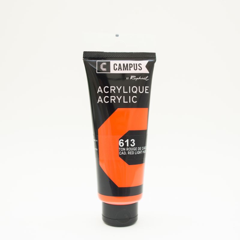 Image of Akrylfärg Campus 100ml Cadmium red light hue 613 131741613 3046450076179
