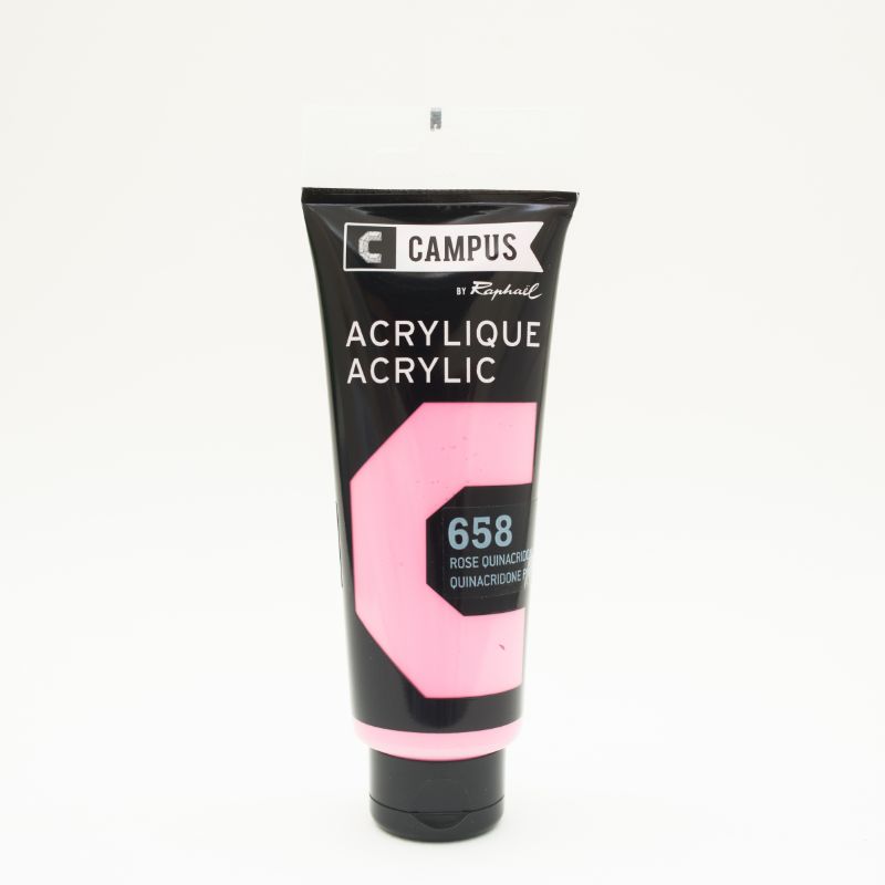 Image of Akrylfärg Campus 100ml Quinacridone pink 658 131741658 3046450076209