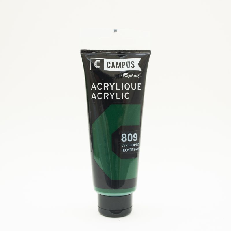 Image of Akrylfärg Campus 100ml Hooker's green 809 131741809 3046450436416