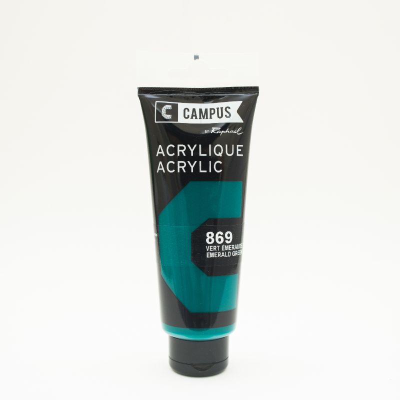 Image of Akrylfärg Campus 100ml Emerald green 869 131741869 3046450436430