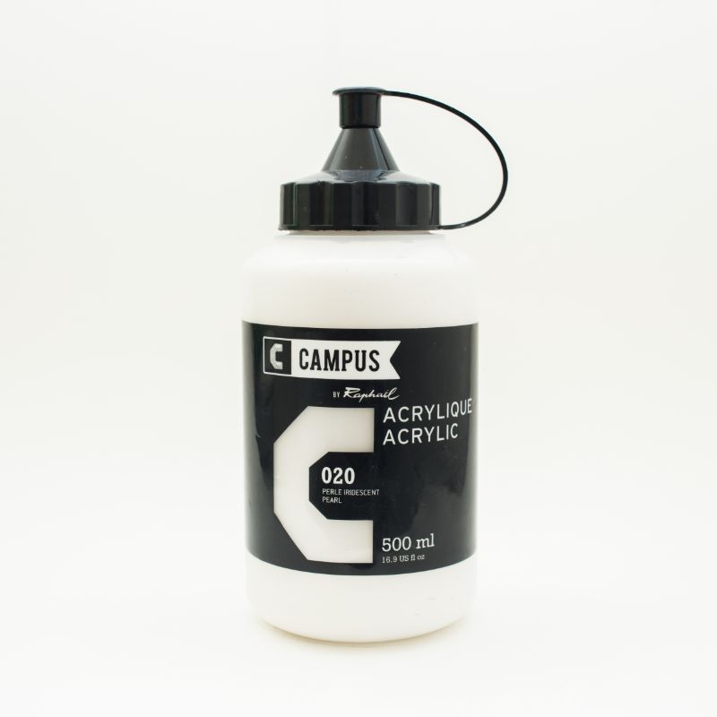 Image of Akrylfärg Campus 500ml Pearl 20 131761020 3046450023081