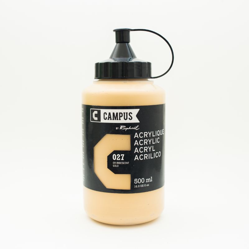 Image of Akrylfärg Campus 500ml Gold 27 131761027 3046450023104