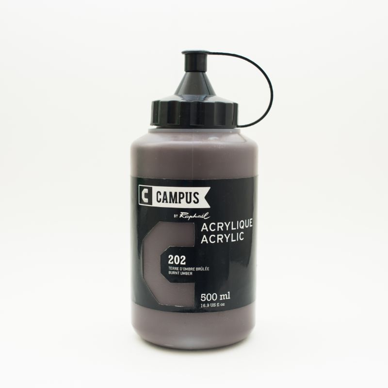 Image of Akrylfärg Campus 500ml Burnt umber 202 131761202 3046450023166